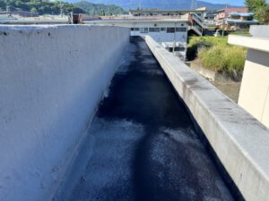 富士吉田市アパート 屋上防水工事