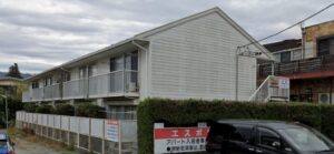 富士河口湖町アパート外装工事